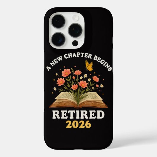 新たな章のはじまり 退職 2026 Case-Mate iPhoneケース (裏面)