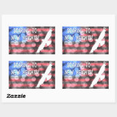 新たな高さに急上昇する 長方形シール (シート)