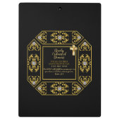 新たに叙任されたディーコンギフト聖なる書物、 経典聖句カスタム クリップボード (裏面)