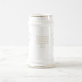 新たに叙任された聖職者デアコン牧師の修道女 ビールジョッキ (中央)