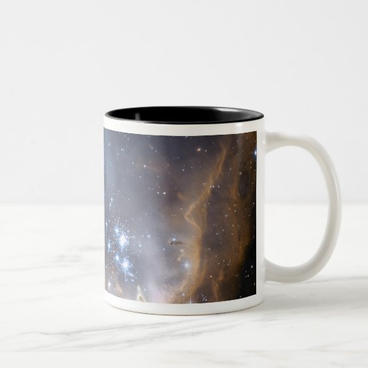 新たに形成された星 ツートーンマグカップ (右)