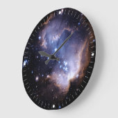 新たに形成される星 ラージ壁時計 (傾斜)