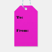 新たに独身のサポートクルーの離婚パーティー ギフトタグ (裏面)