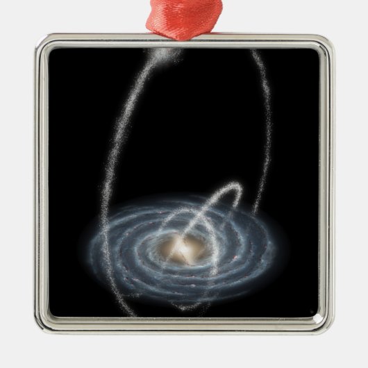 新たに発見された3つのストリーム メタルオーナメント (正面)