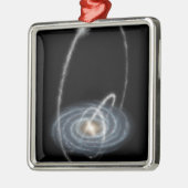 新たに発見された3つのストリーム メタルオーナメント (左)