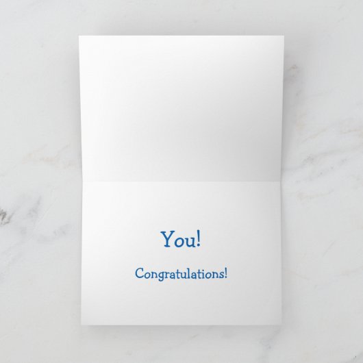 新たに祝婚約したえ カード (内部)