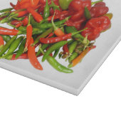 新たに選ばれた唐辛子のまな板 カッティングボード (角)