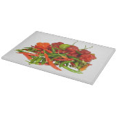 新たに選ばれた唐辛子のまな板 カッティングボード (角)