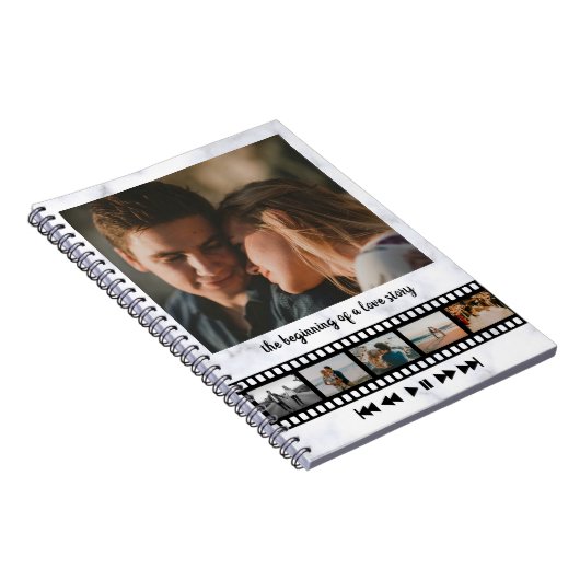 新たにN枚の感動的写真結婚を集める ノートブック (右側)