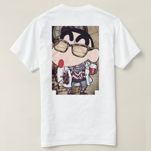 新っちゃん軽食🥤 Tシャツ (デザイン裏面)