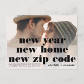 新はっきりした年写真の動画配信 案内ポストカード (正面)