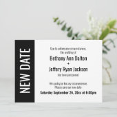 新はっきりした日、延期結婚発表 招待状 (スタンド正面)