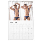 新アジア男性2025カレンダー カレンダー (1月 2026)