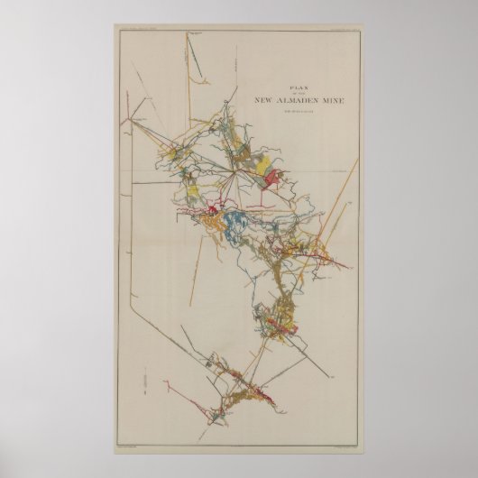 新アルマデン鉱山の計画 ポスター (正面)