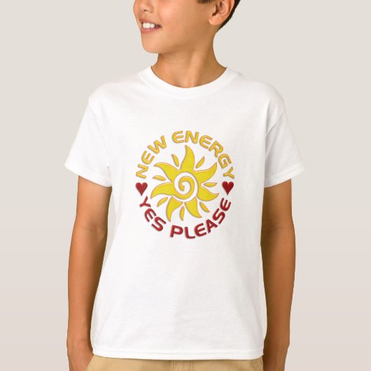 新エネルギー太陽 Tシャツ (正面)