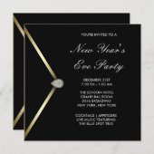 新エレガント年イブパーティー 招待状 (正面/裏面)