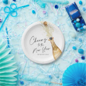 新エレガント年パーティー ペーパープレート (パーティー)