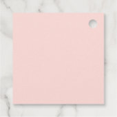 新エレガント章フローラボウブック赤ちゃんシャワー フェイバータグ (裏面)