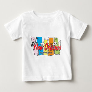 新オルレアンレトロ ベビーTシャツ