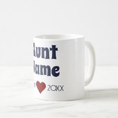 新カスタム叔母がマグカップを設立 コーヒーマグカップ (正面右)