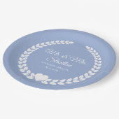 新カスタム婚の新婦さん ペーパープレート (アングル)