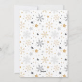 新カスタム婚初めてのクリスマス シーズンカード (裏面)