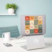 新カスタム年用のビニール切りシール シール (デスク上のノートパソコン)