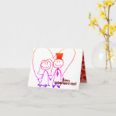 新カップル カード (黄色い花)