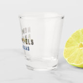 新カラフルしいBraunfels TXドイツの都市地形 ショットグラス (右)