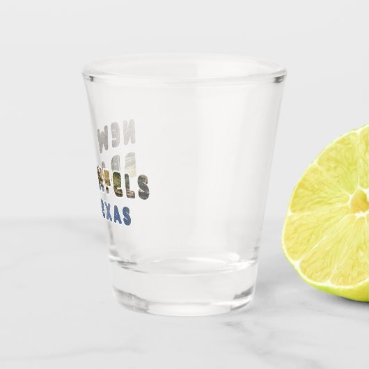 新カラフルしいBraunfels TXドイツの都市地形 ショットグラス (右)