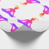 新カラフルめい想年光沢ラッピング紙 ラッピングペーパー (角)