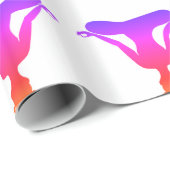 新カラフルめい想年光沢ラッピング紙 ラッピングペーパー (ロールコーナー)