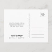 新カラフル婚の後は楽しくありがとう シーズンポストカード (裏面)