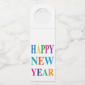 新カラフル年おめでとう ボトルネックタグ (正面)