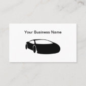 新クール車のモダン名刺 名刺 (正面)