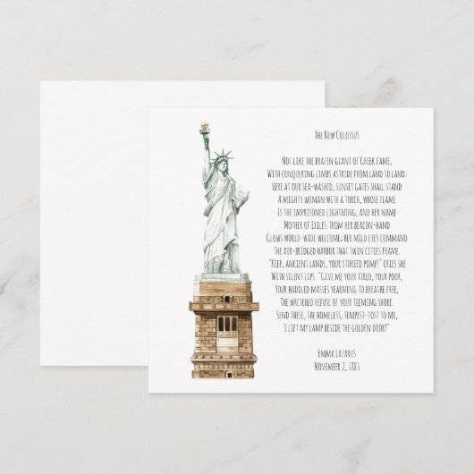 新コロッソス自由像 (正面/裏面)