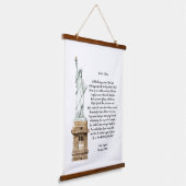 新コロッソス自由詩 吊り下げ型タペストリー (傾斜あり)