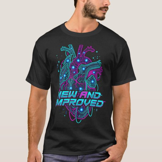 新サイバネティックハート Tシャツ (正面)