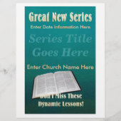 新シリー素晴らしズフライヤーティール(緑がかった色) チラシ (正面)