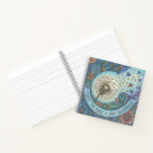 新スタートの魔法に期待 Spiral Notebook ノートブック (内部)
