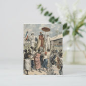 新ダホメイ王の宣言 ポストカード (スタンド正面)