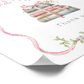 新チャプターピンクの弓カードとギフト ポスター (角)