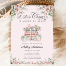 新チャプターピンクボウ赤ちゃんシャワー