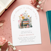 新チャプターフローラベイビーシャワー招待状 招待状