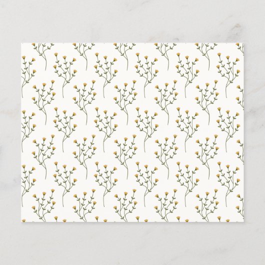 新チャプターブックティーブライダルシャワーアドバイスカード (裏面)