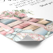 新チャプターボウフローラベビシャワーおむつラッフル ポスター (角)