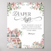 新チャプターボウフローラベビシャワーおむつラッフル ポスター (正面)