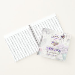 新チャプターBegin Parisゲストブックベビーシャワー ノートブック