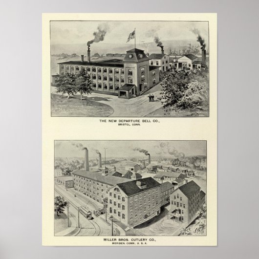 新ディパーションベルCo、ミラー・ブロス・カトラリー ポスター (正面)