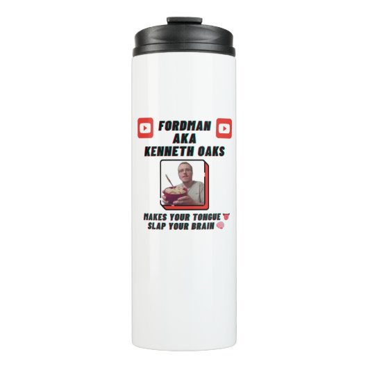 新デザイン「舌が脳を平手打ちにする」 タンブラー (正面)